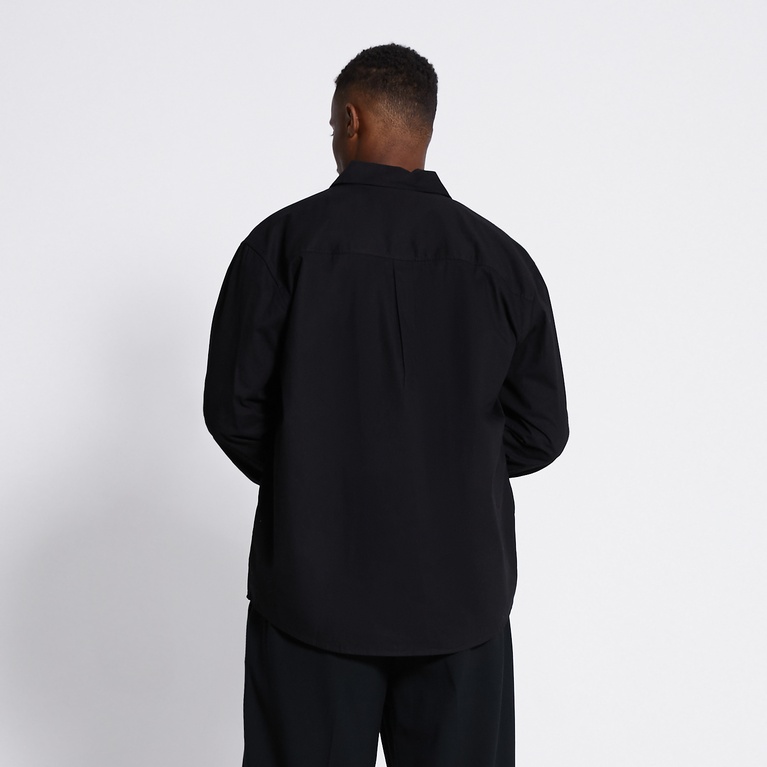 Boxy shirt "Richard" Black